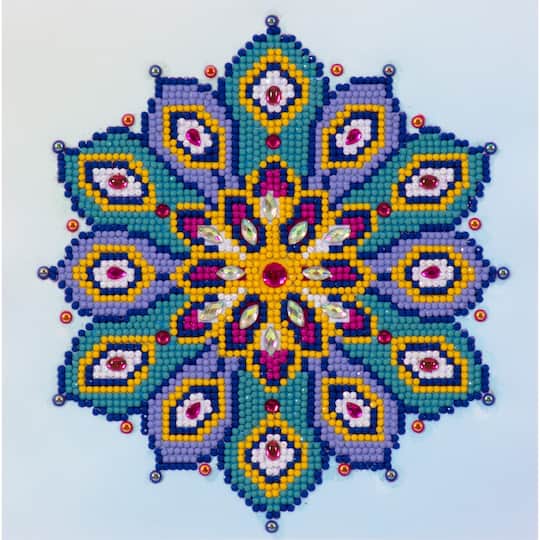 Diamond Dotz® at Home Beginner Mandala Blush Diamond Painting Kit